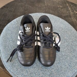 Womens Adidas Taekwondo Lace Black and White Gum Shoes